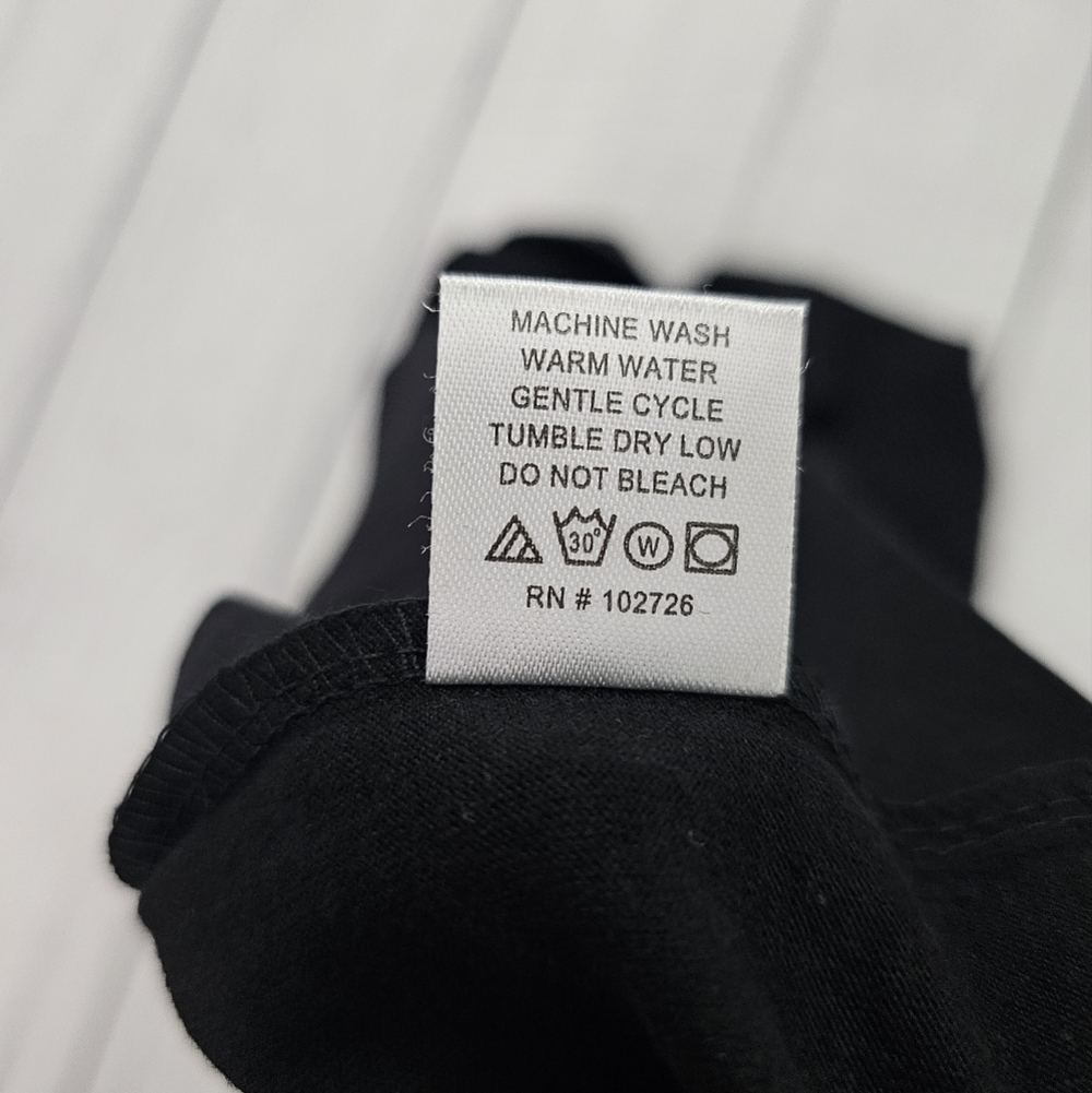 6 Pack Small Black Deluxe Cotton T-Shirt - Picture 3 of 10